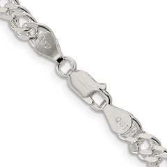 Sterling Silver 5.5mm Rambo Chain