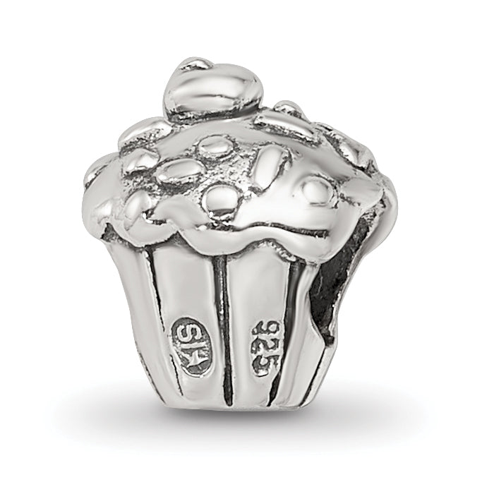 Sterling Silver Reflections Kids Cupcake Bead