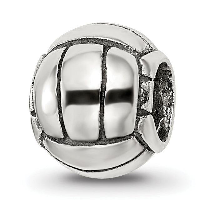 Sterling Silver Reflections Volleyball Bead