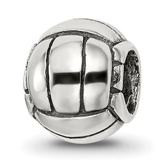 Sterling Silver Reflections Volleyball Bead