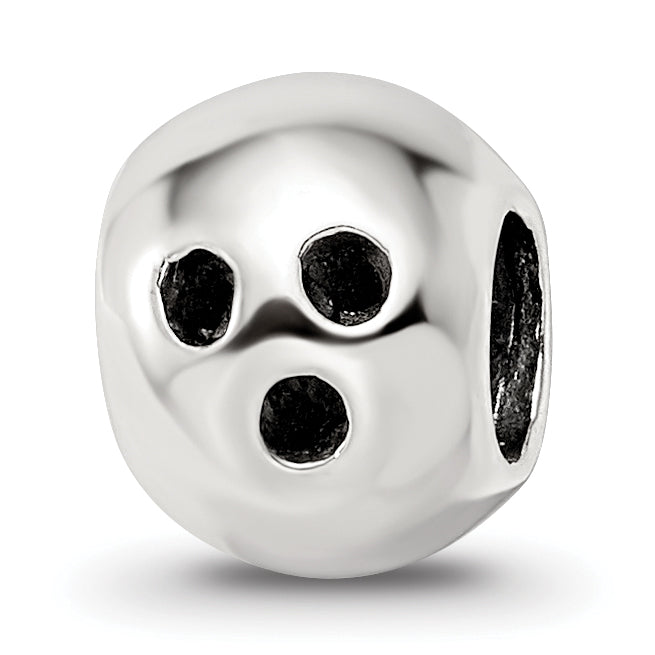 Sterling Silver Reflections Bowling Ball Bead