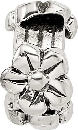 Sterling Silver Reflections Kids Flowers Bead