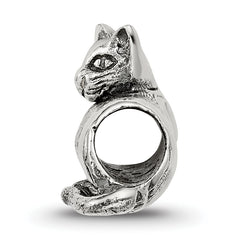 Sterling Silver Reflections Sphinx Cat Bead