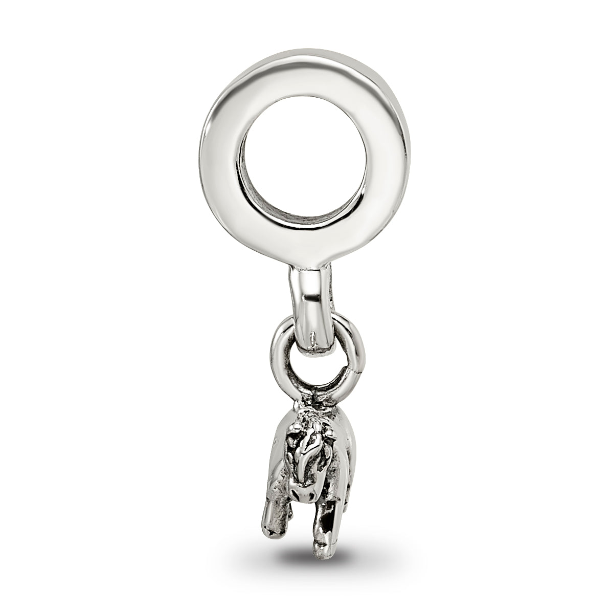 Kids Collection Sterling Silver Pony Dangle Reflections Bead