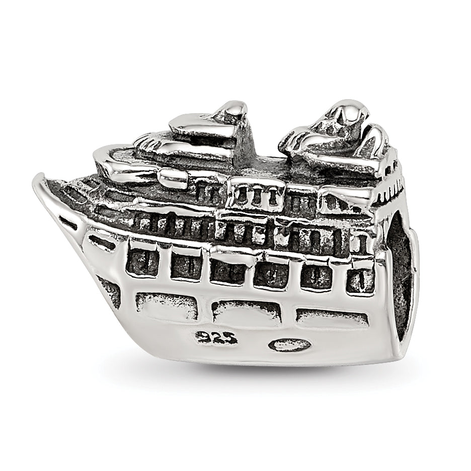 Sterling Silver Reflections Cruise Ship Bead