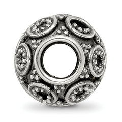 Sterling Silver Reflections Decorative Bali Bead