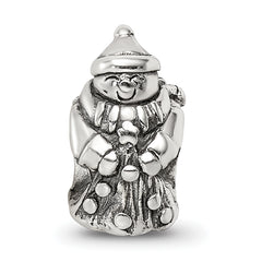 Sterling Silver Reflections Snowman Bead