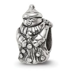 Sterling Silver Reflections Snowman Bead