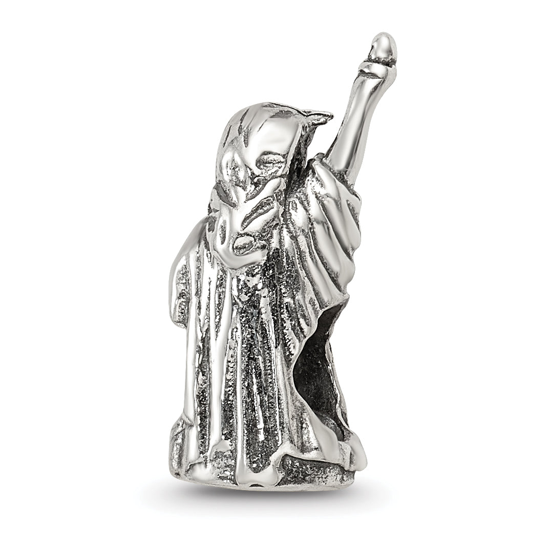 Sterling Silver Reflections Statue of Liberty Bead