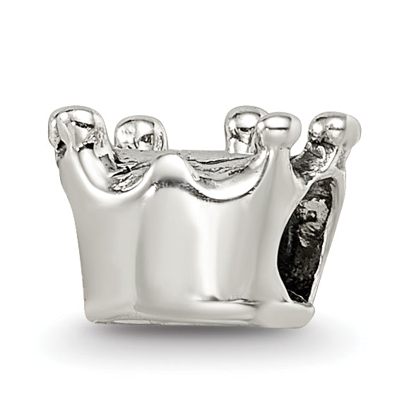 Sterling Silver Reflections Kids Princess Crown Bead