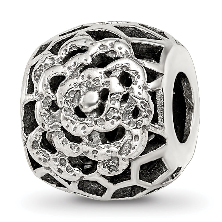 Sterling Silver Reflections Flower Bali Bead