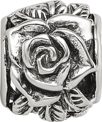 Sterling Silver Reflections Rose Bali Bead