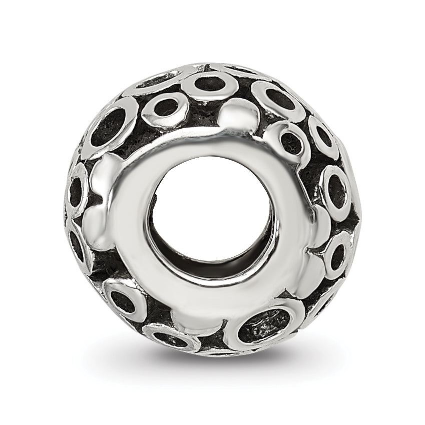 Sterling Silver Reflections Circles Bali Bead