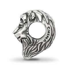 Sterling Silver Reflections Lion Bead