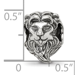 Sterling Silver Reflections Lion Bead