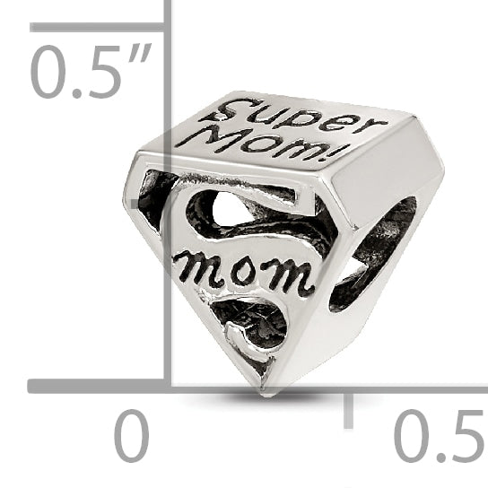 Sterling Silver Reflections Super Mom Bead