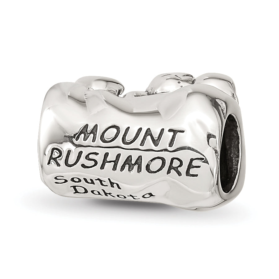 Sterling Silver Reflections Mount Rushmore Bead