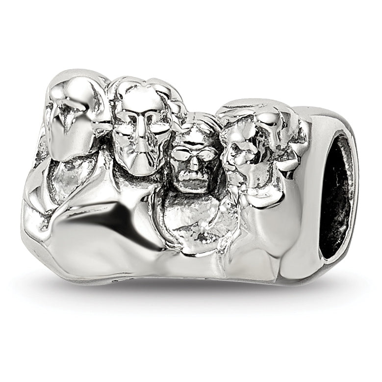 Sterling Silver Reflections Mount Rushmore Bead