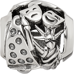 Sterling Silver Reflections Crystals New York Collage Bead