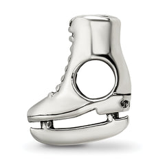 Sterling Silver Reflections Ice Skate Bead