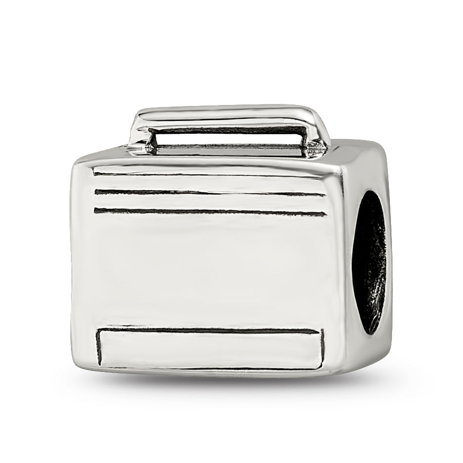 Sterling Silver Reflections Boombox Bead