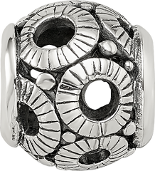 Sterling Silver Reflections Filigree Circles Bead