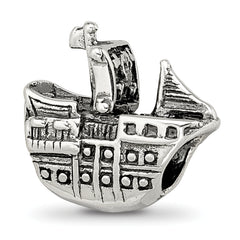 Sterling Silver Reflections Pirate Ship Bead