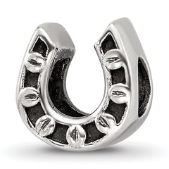 Sterling Silver Reflections Horseshoe Bead