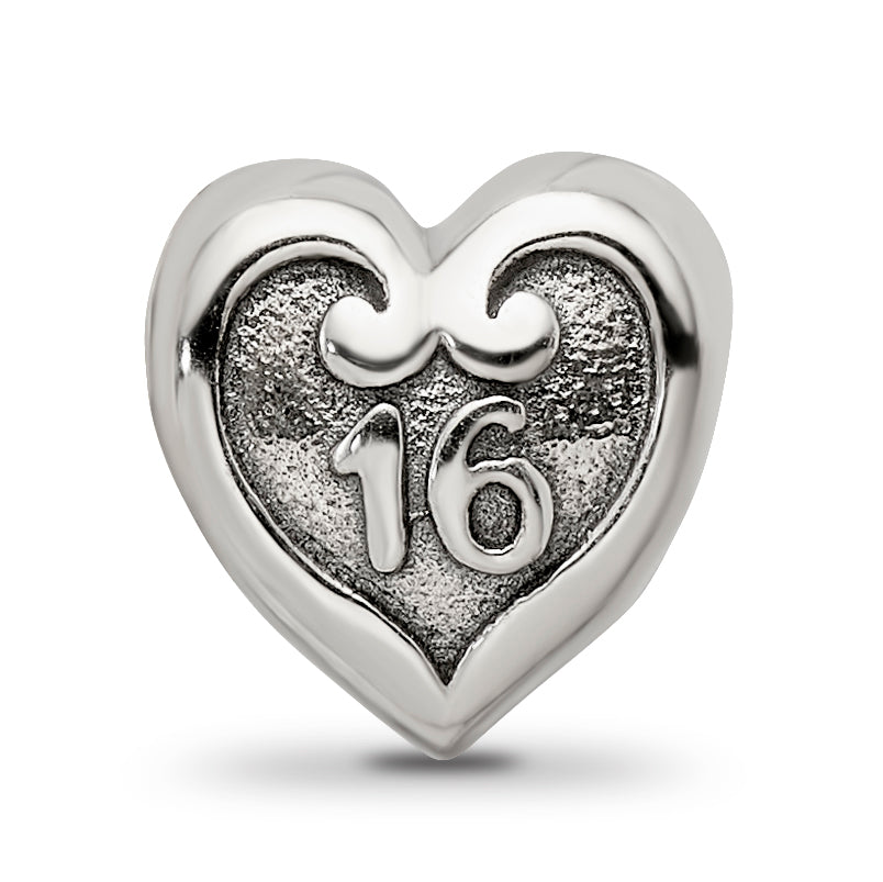 Sterling Silver Reflections Sweet Sixteen Bead