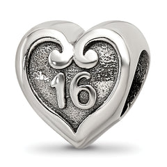 Sterling Silver Reflections Sweet Sixteen Bead