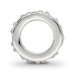 Sterling Silver Reflections CZ Spacer Bead