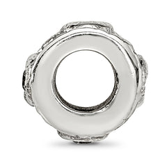 Sterling Silver Reflections CZ Rope Kids Bead