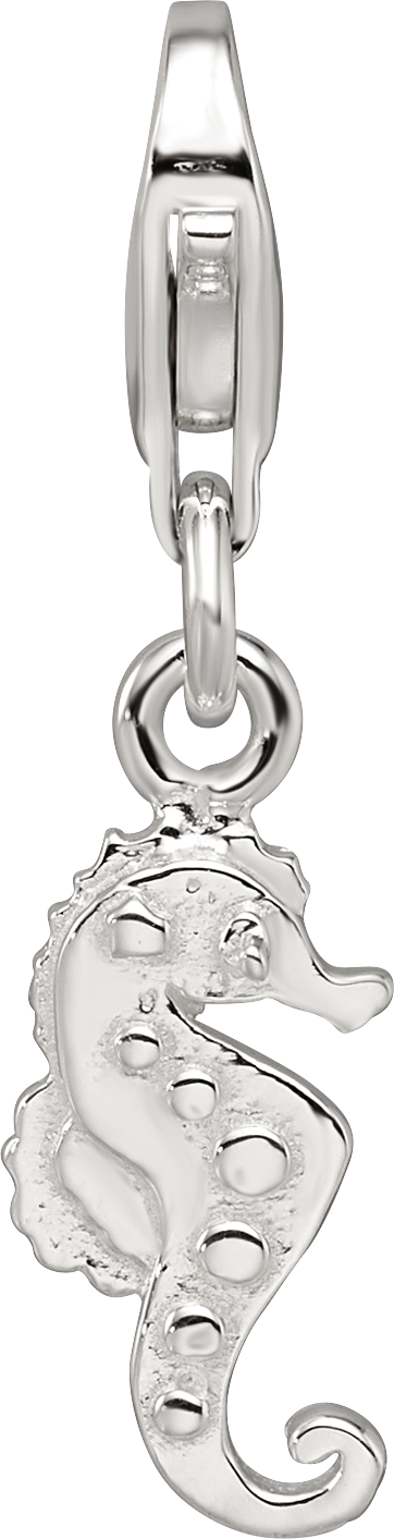 Sterling Silver Reflections Seahorse Charm