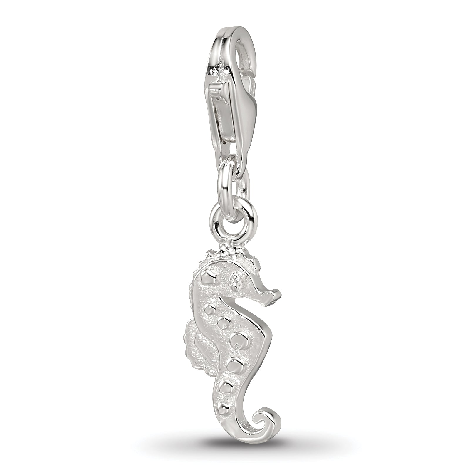 Sterling Silver Reflections Seahorse Charm