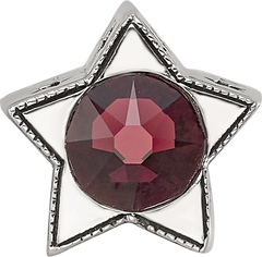 Sterling Silver Reflections Preciosa Crystal June Birthstone Star Bead