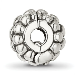 Sterling Silver Reflections Polished Beaded Clip Bead