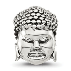 Sterling Silver Reflections Budda Head Bead