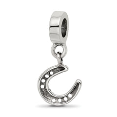 Sterling Silver Reflections Horseshoe Dangle Bead