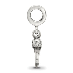 Sterling Silver Reflections Dolphin Dangle Bead