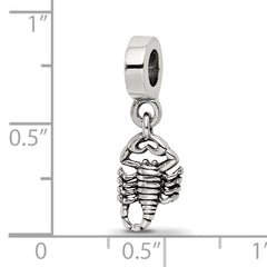 Sterling Silver Reflections Scorpion Dangle Bead