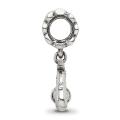 Sterling Silver Reflections Saxophone Dangle Bead