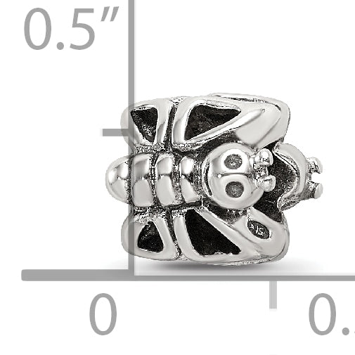 Sterling Silver Reflections Kids Butterfly Bead