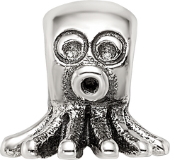 Sterling Silver Reflections Kids Octopus Bead