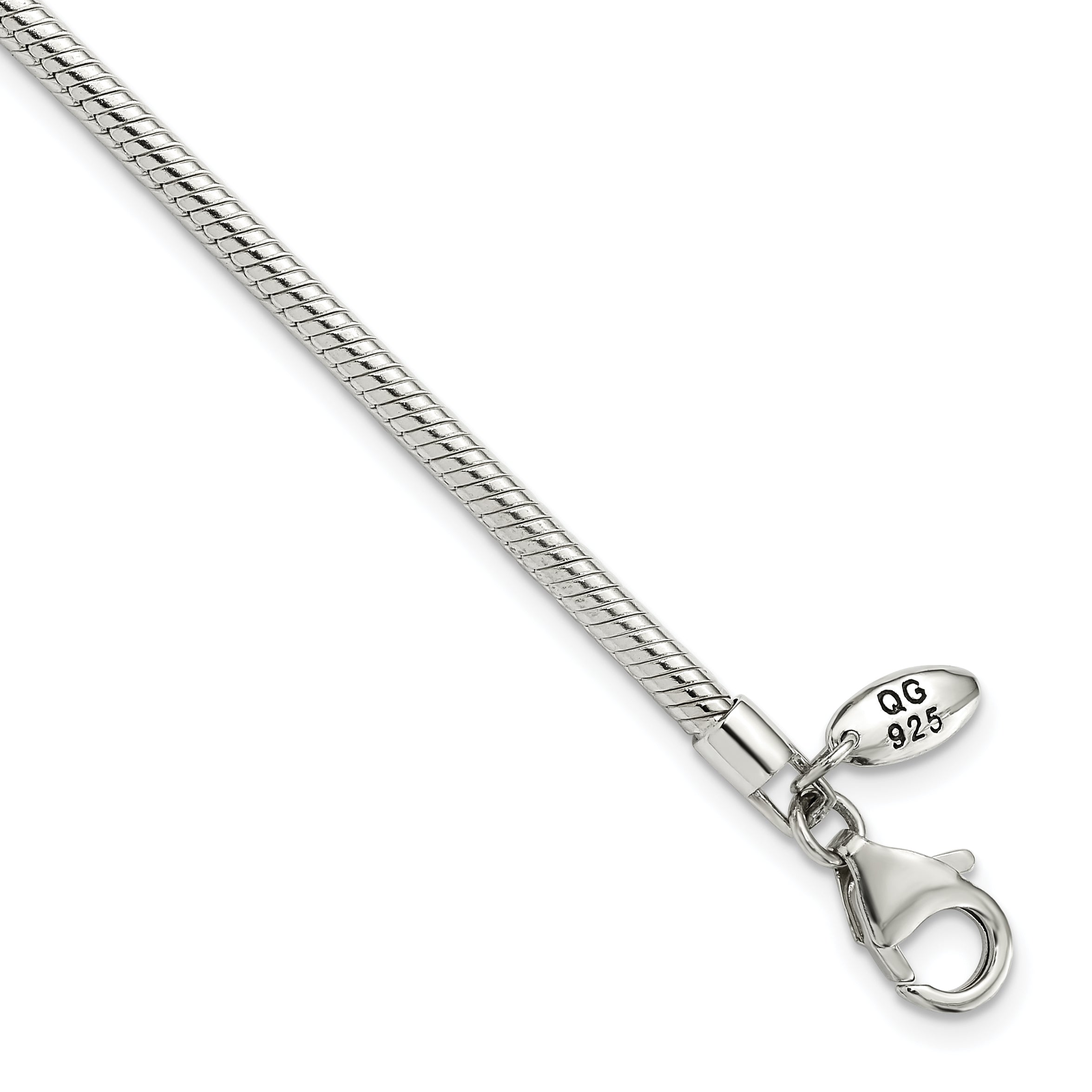 Sterling Silver Reflections Lobster Clasp Bead Necklace