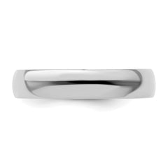 Sterling Silver Stackable Expressions Rhodium Polished Ring