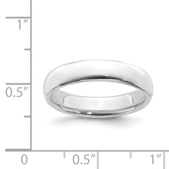 Sterling Silver Stackable Expressions Rhodium Polished Ring