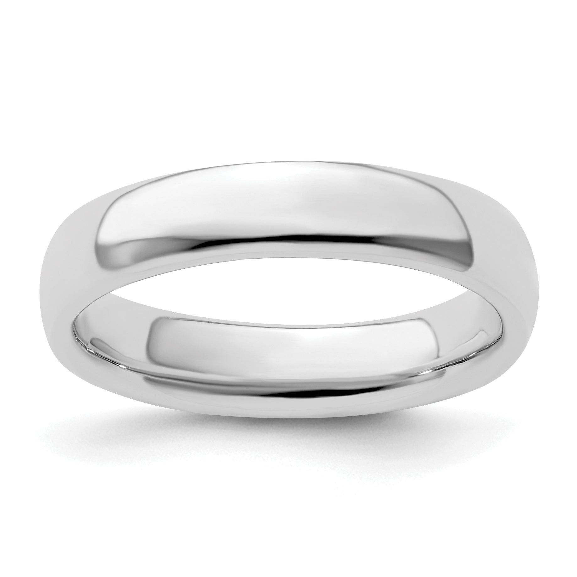 Sterling Silver Stackable Expressions Rhodium Polished Ring