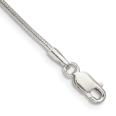 Sterling Silver 1.25mm Snake Chain Anklet