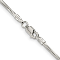 Sterling Silver 1.75mm Snake Chain