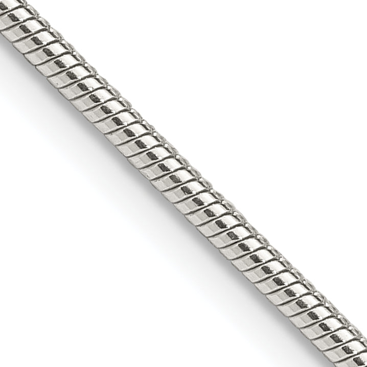 Sterling Silver 1.75mm Snake Chain